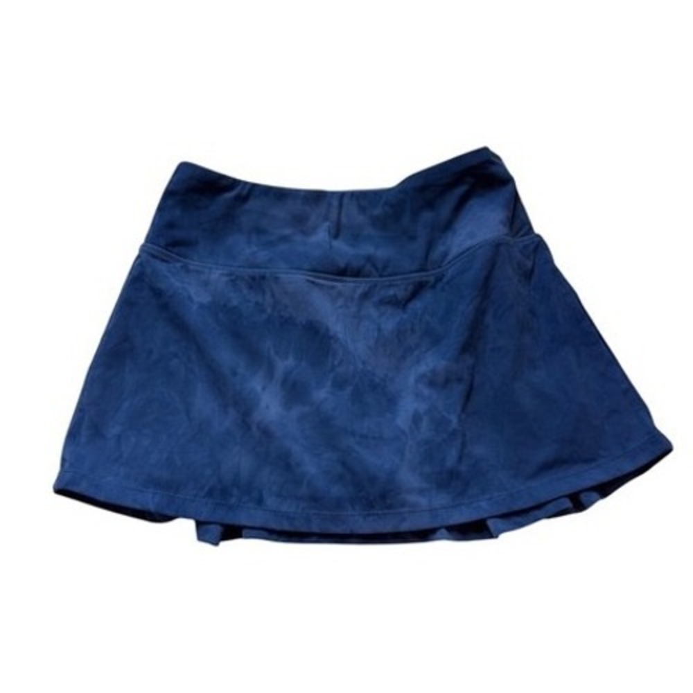 Baleaf Navy Blue Pleated Skater Athletic Skirt Built-In Shorts Sporty Spice M